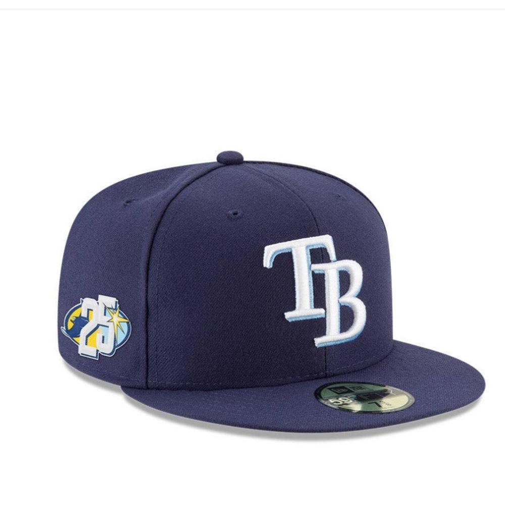 RAYS NEW ERA NAVY 25TH NIVERSARY TB 59FIFTY FITTED
HAT